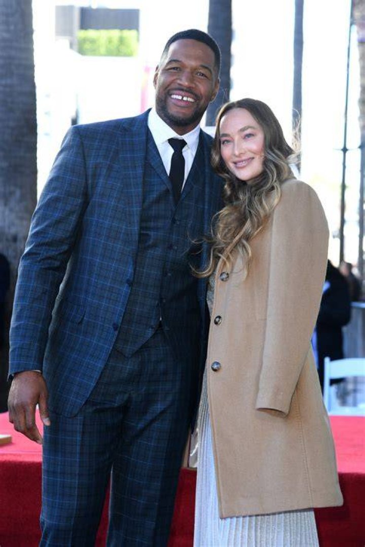 Kayla Quick with Michael Strahans Kayla Quick with Michael Strahan's