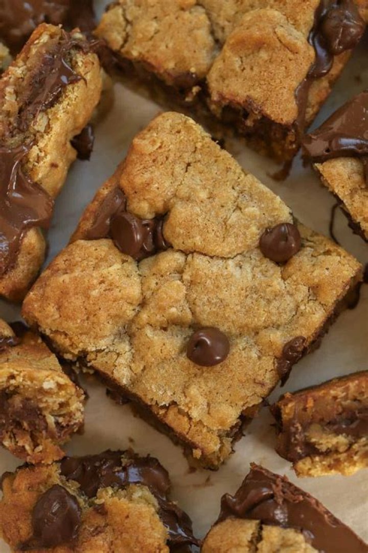 Nutella Cookie Bars {So Easy}